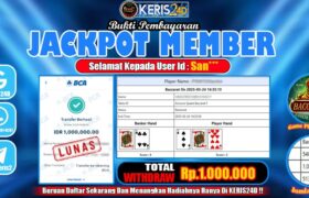 JACKPOT MAIN BACCARAT KERIS24D