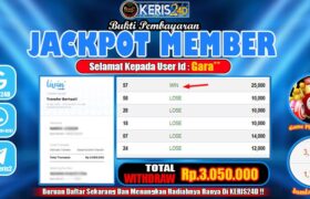 JACKPOT TOGEL KERIS24D 2